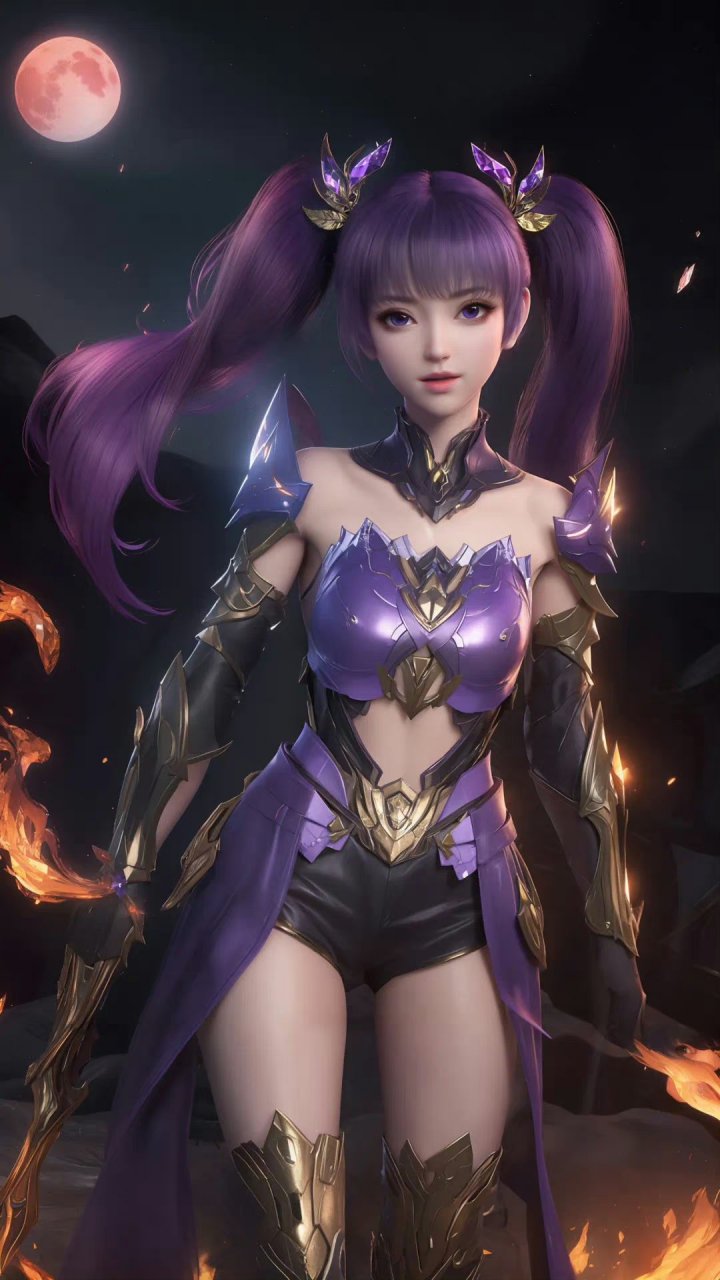 斗破苍穹# 紫妍小可爱的战斗装扮,这装扮有人喜欢吗?