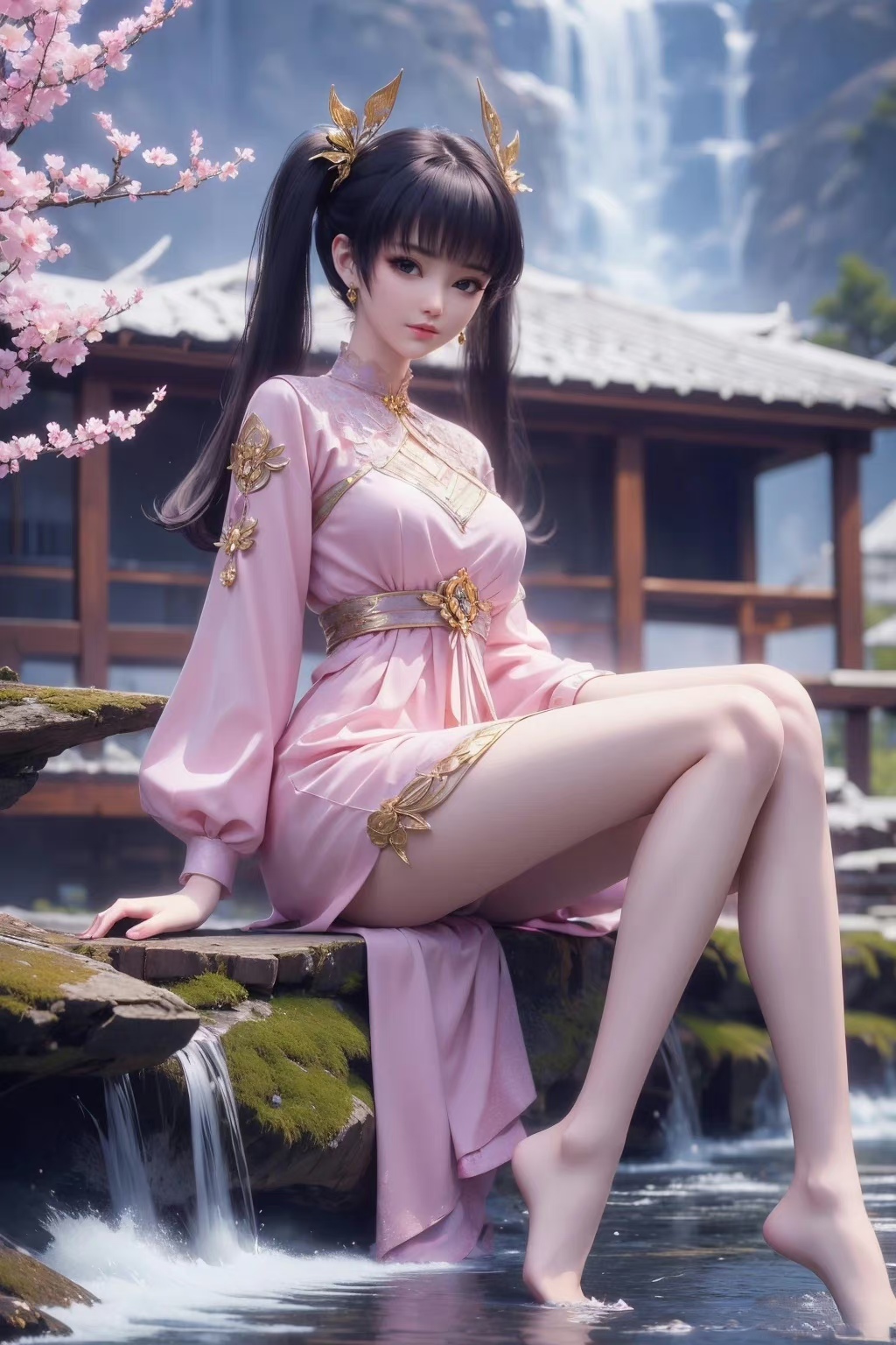 国漫女神# #斗破苍穹#  春日踏青,寻一处宁静,赏心悦目.