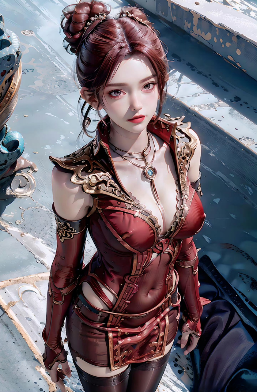 斗罗大陆# 97红裙黑丝,绝对的魅惑担当!