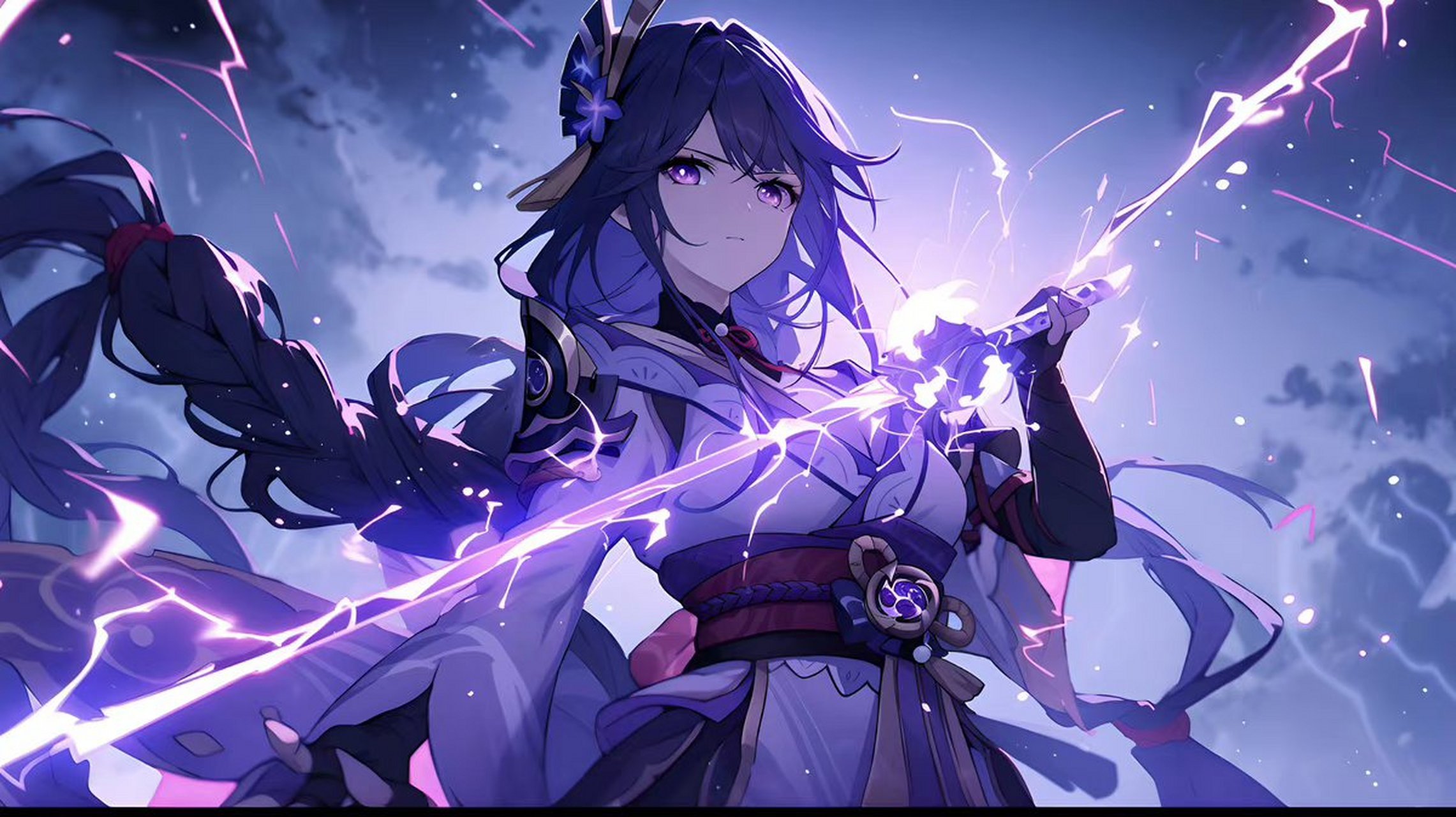 原神# 雷电将军小姐姐横屏专属壁纸来袭,赶快来领取吧.