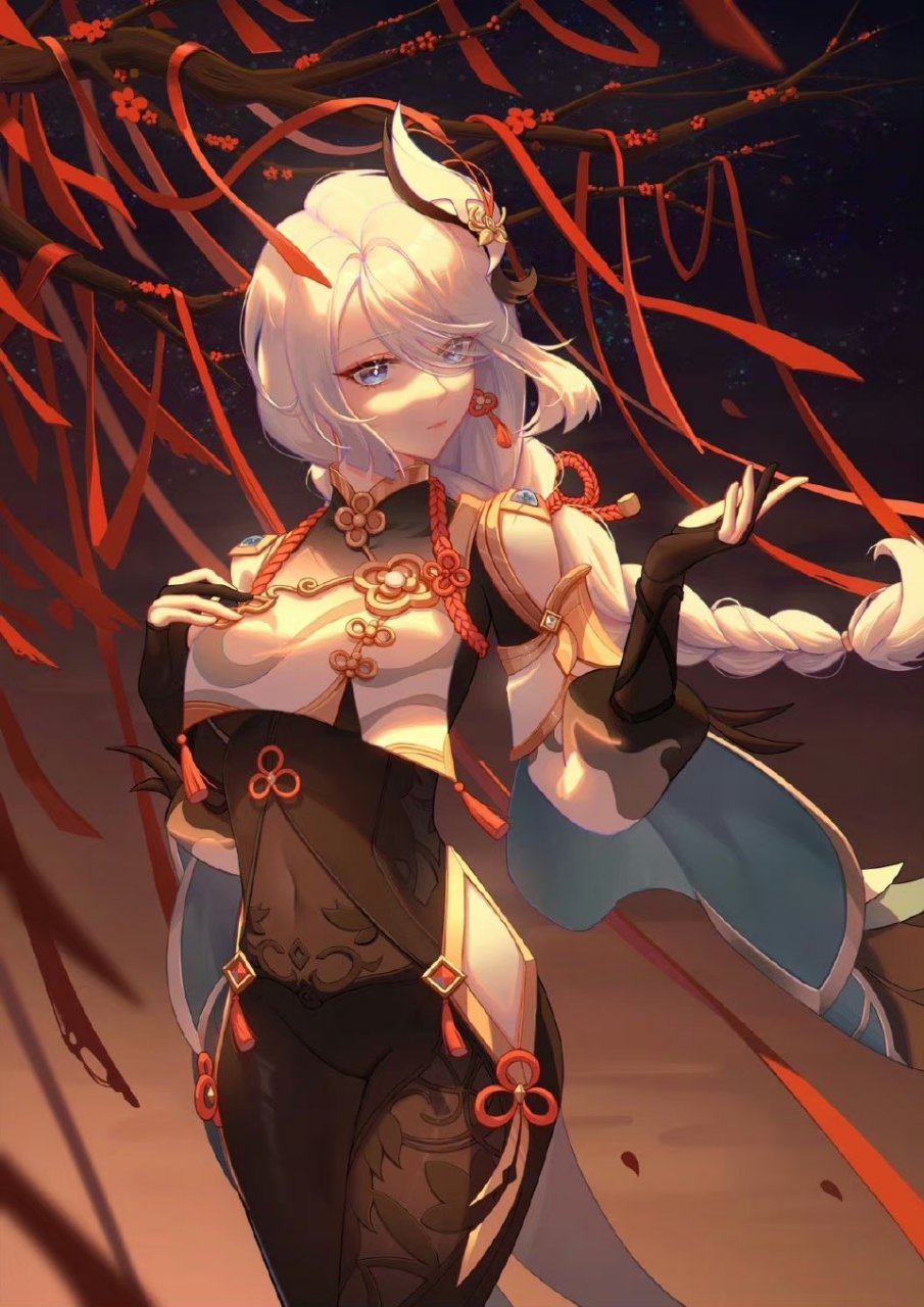 九月动态激励计划# #原神# 申鹤小姐姐,大家觉得漂亮吗?