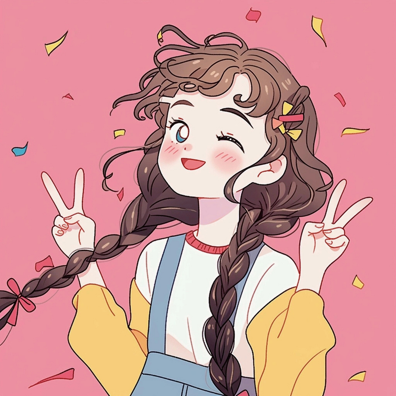 动漫头像和壁纸# 治愈系女孩专属头像