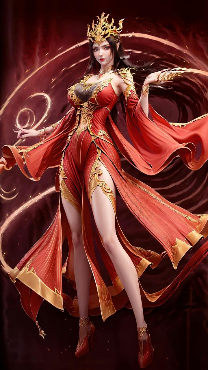 斗破苍穹# 美杜莎女王无水印手机高清壁纸,在这里等待的你光临.