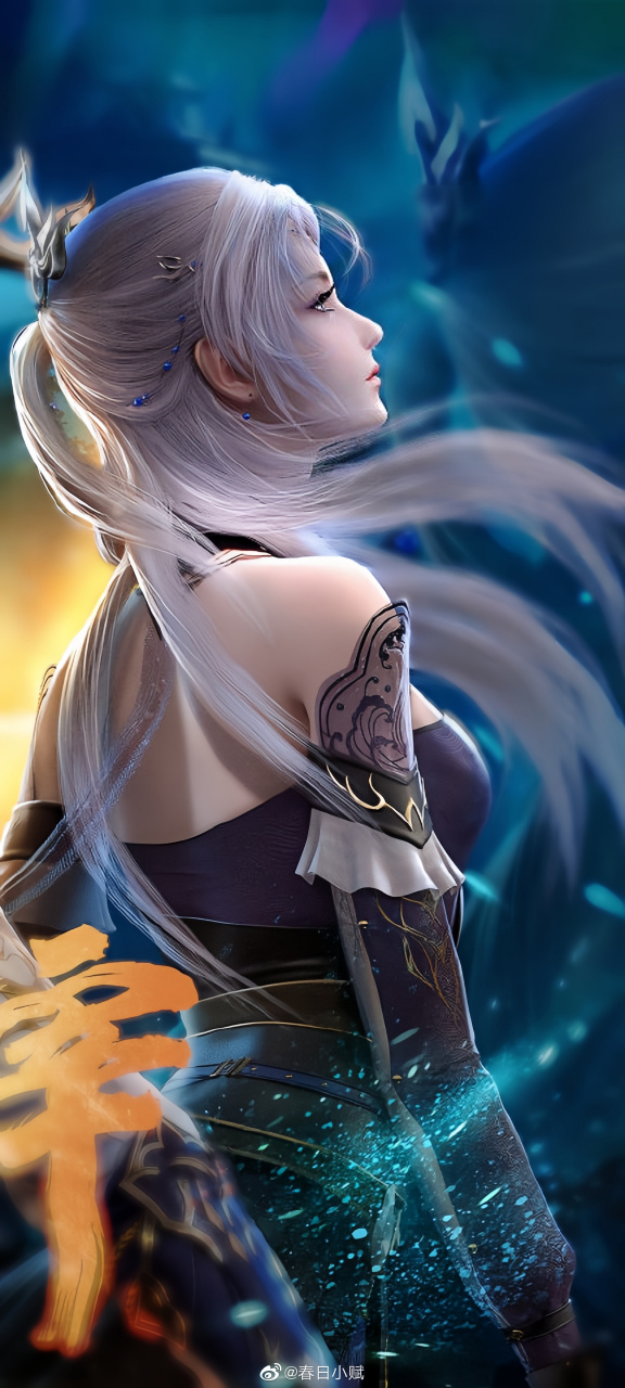 大主宰# 这个洛璃的侧颜太美了