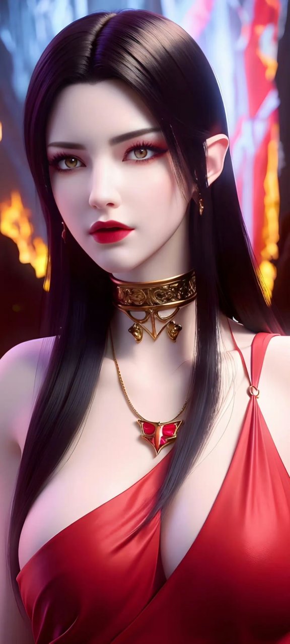 ai绘画# #斗破苍穹# 美杜莎女王手机高清壁纸