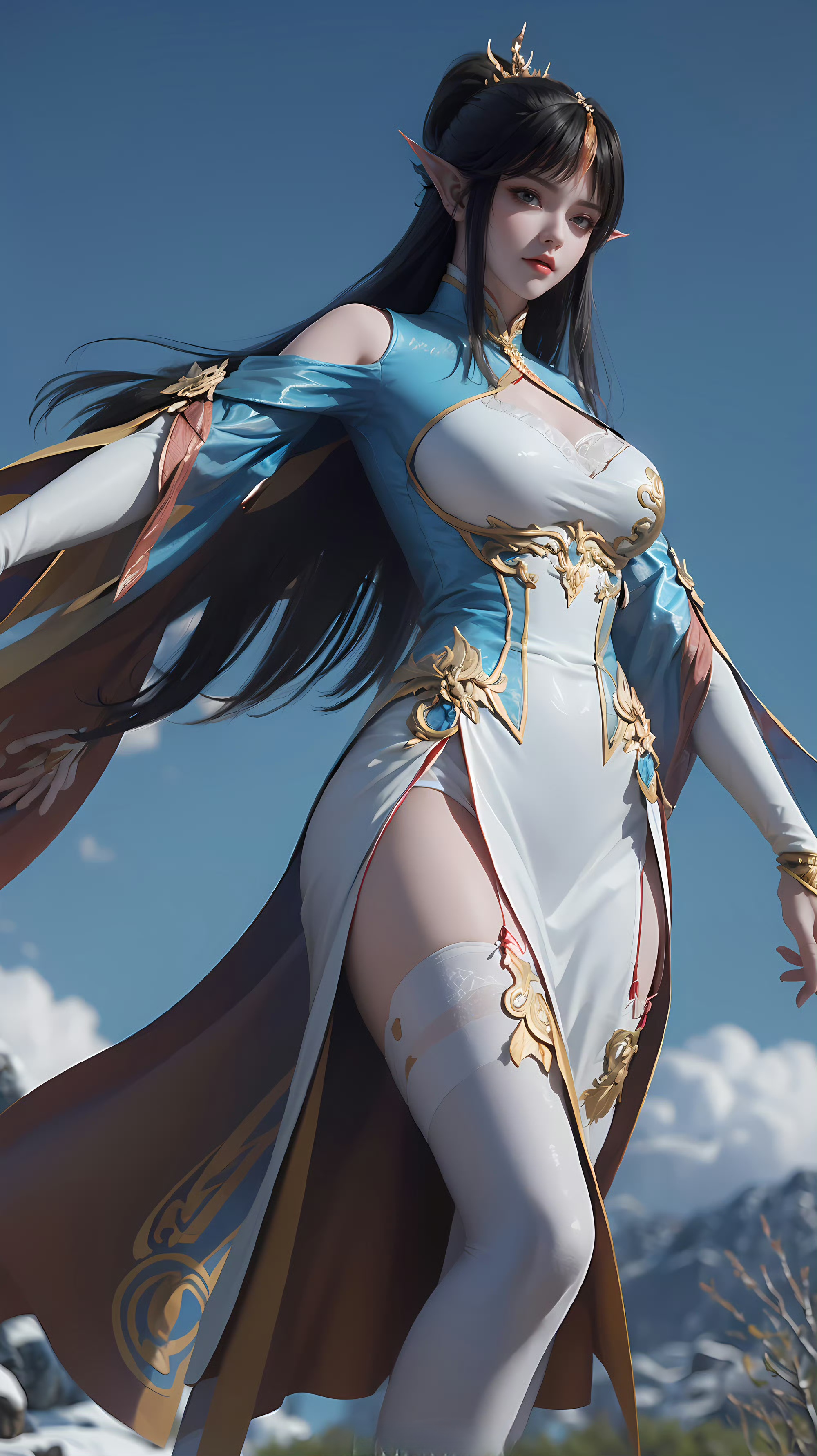 斗破苍穹# #国漫女神# 凤清儿这样的性感妩媚动人的身材,怎么会没有