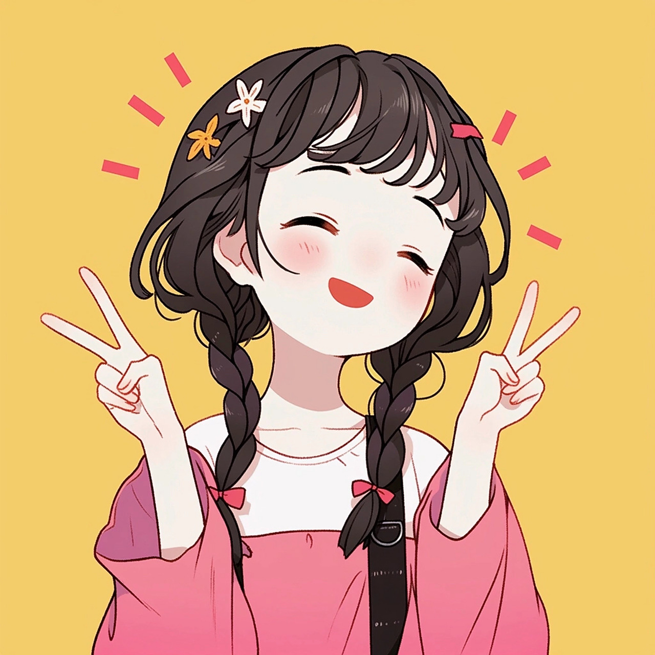 动漫头像和壁纸# 治愈系女孩专属头像