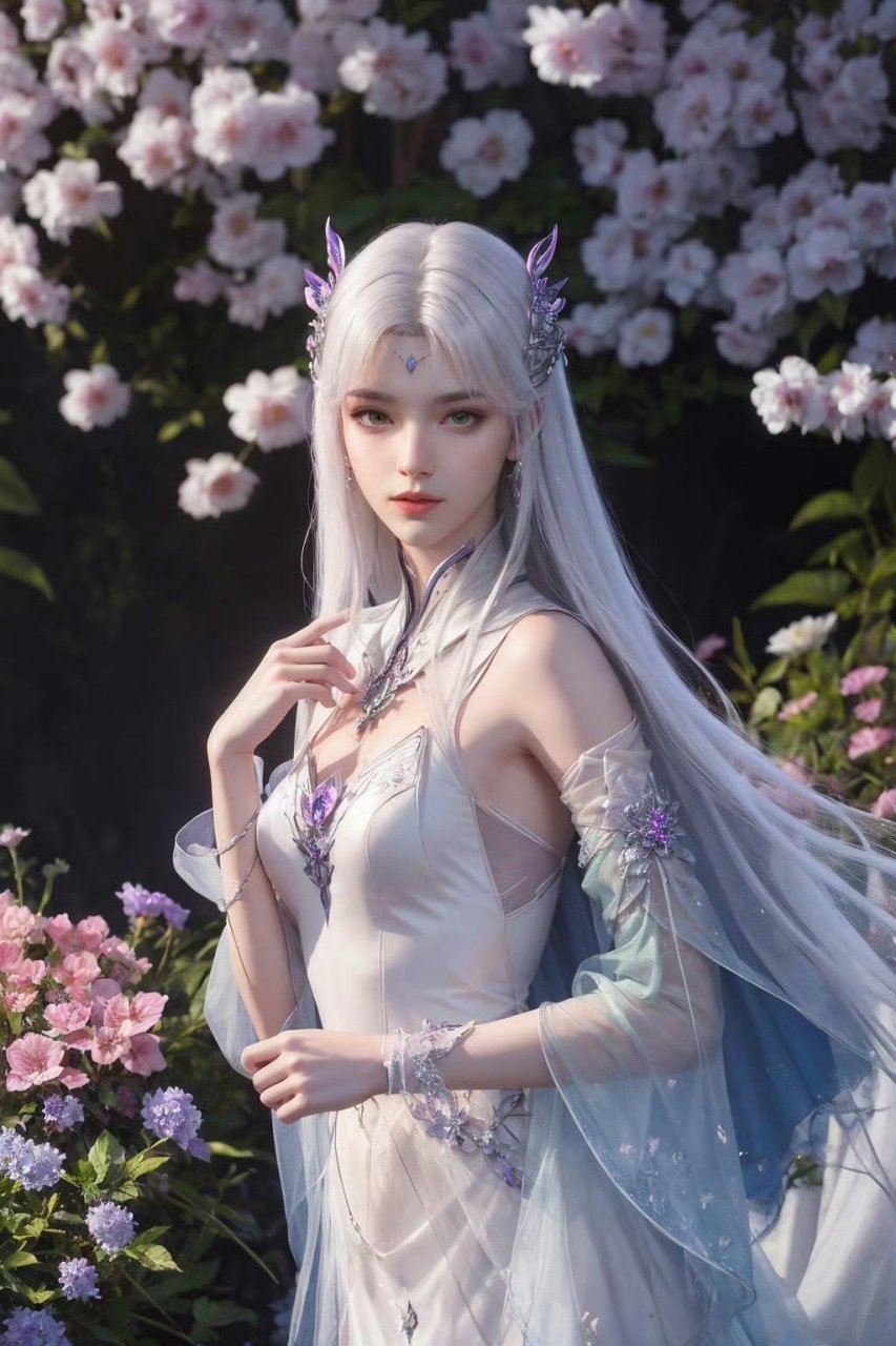 斗破苍穹# 仙气飘飘的白发小医仙女神来袭,赶快来领取吧!