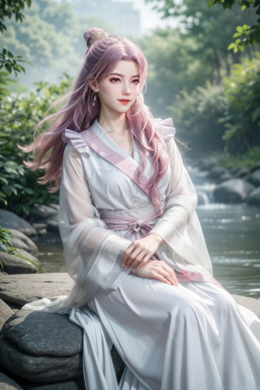 国漫女神# 温润尔雅,美丽大方,古典韵味的东方美云霄仙子,会是你匣抖