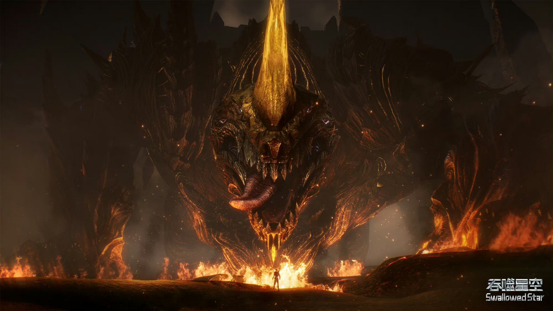 吞噬星空最惨的宝宝《金角巨兽》#吞噬星空