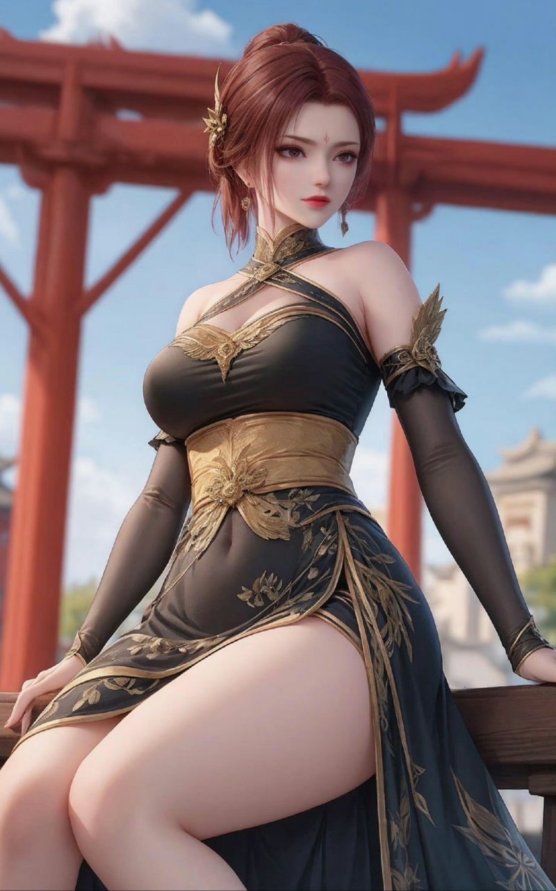 斗破苍穹# 斗破苍穹最性感的小姐姐雅妃