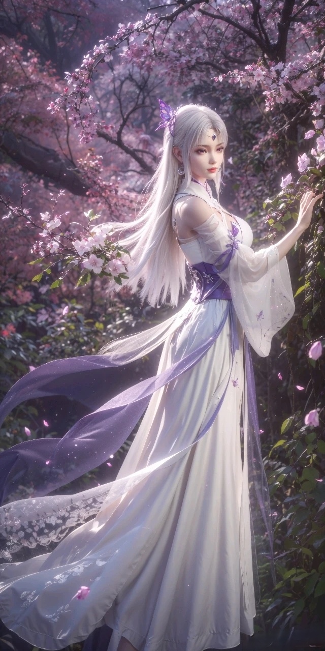 斗破苍穹# #国漫女神# 仙气飘飘白发女神小医仙来也,是你喜欢的那一