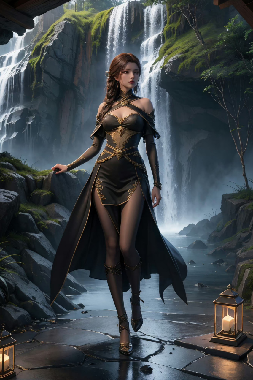 斗破苍穹# 萧火火的知性小姐姐雅菲,御姐的形象,性感的身材,谁能不