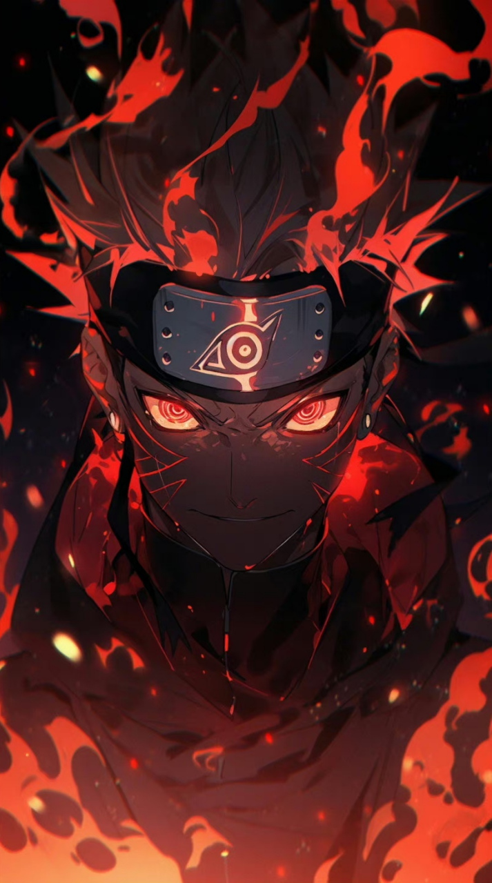 火影忍者# 暗黑化鸣人高清壁纸