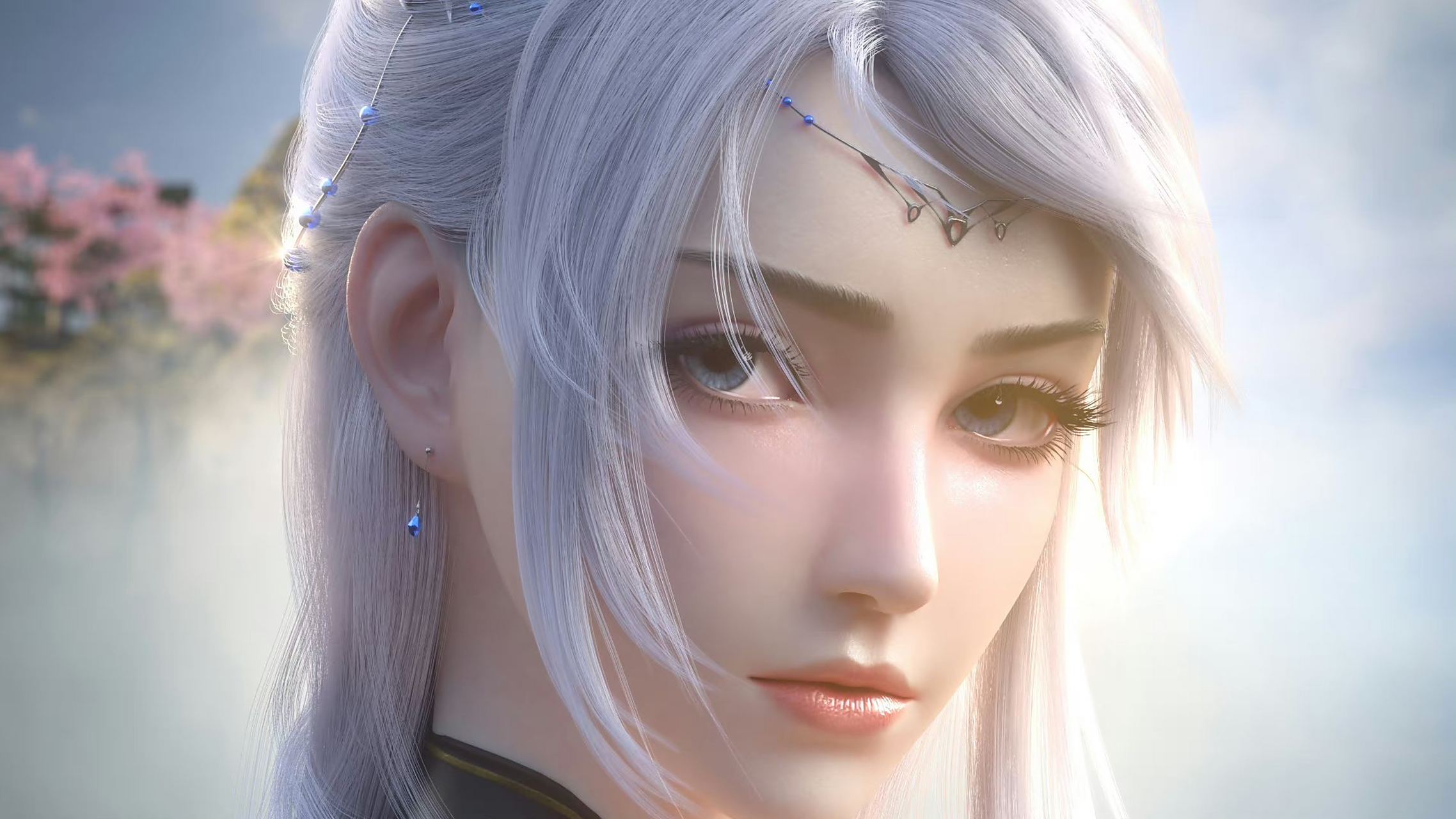 大主宰# 动画,女主洛璃建模公布啦!好美!