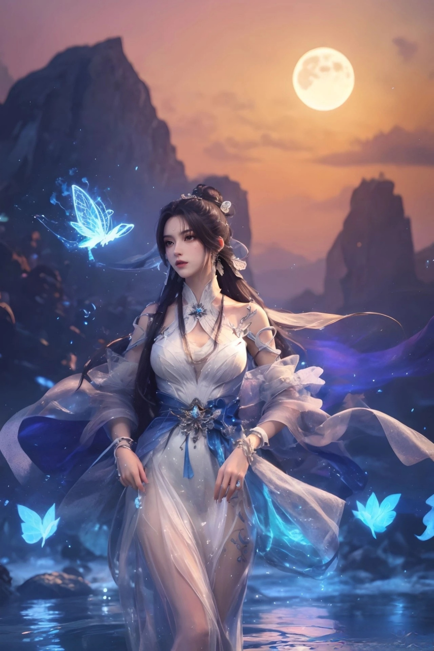 武动乾坤# #国漫女神# 绝美白衣仙气飘飘的绫清竹,她与林动何时才能