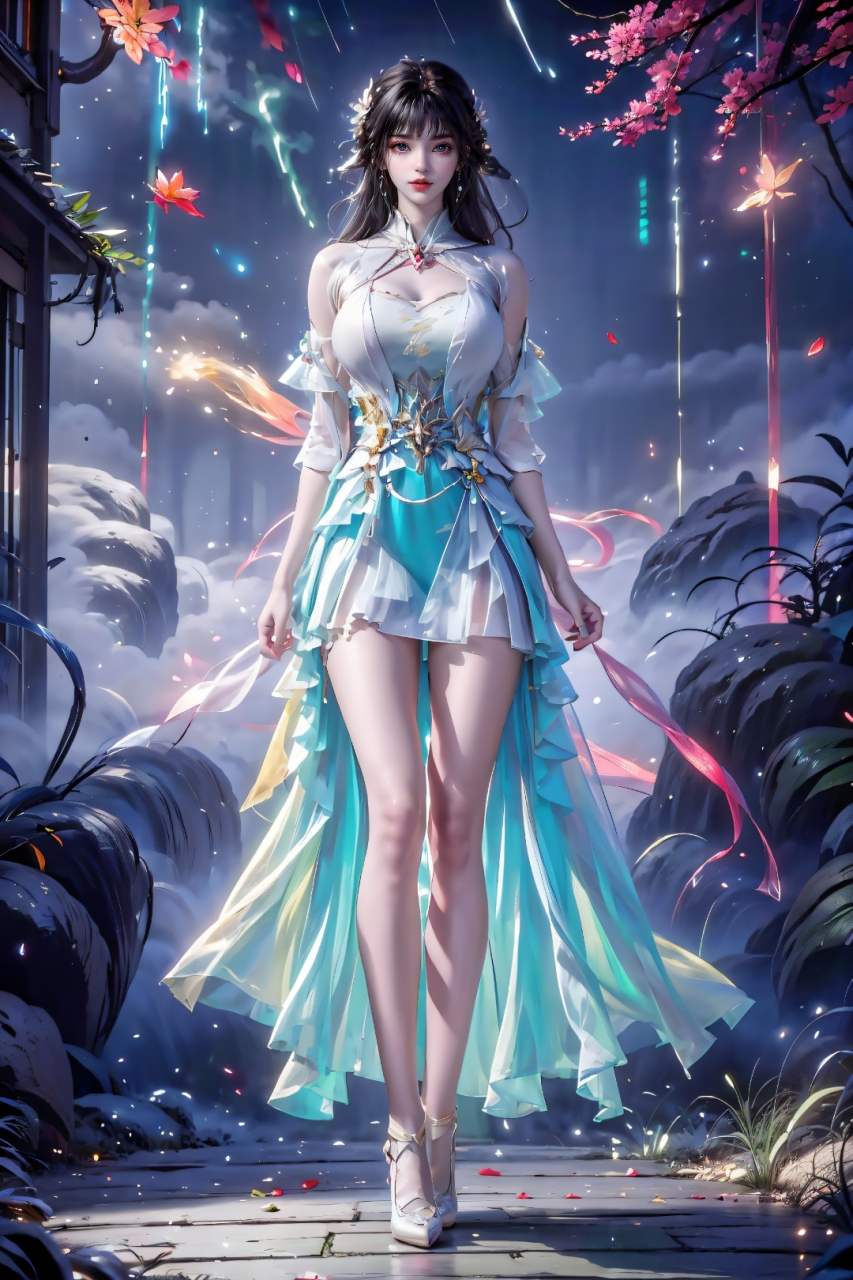 国漫女神# 大长腿系列绝美的碧瑶仙子,谁能不喜欢呢?