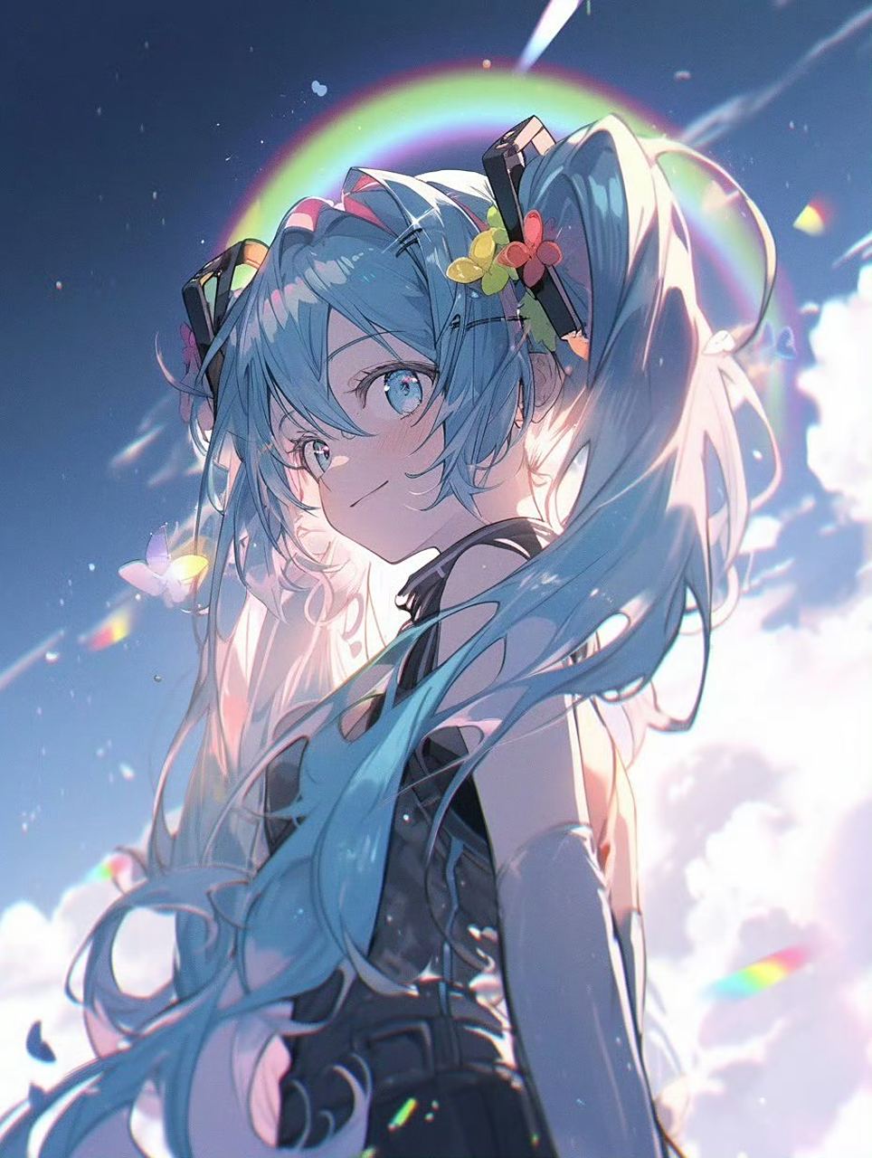二次元# 初音未来绝美头像来袭,赶快来领取吧!