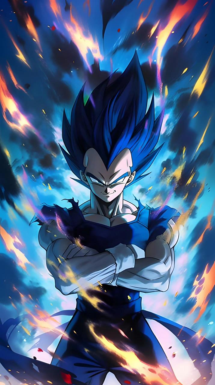 龙珠# 赛亚人王子贝吉塔手机高清壁纸,拿图记得点赞点上关注哦!