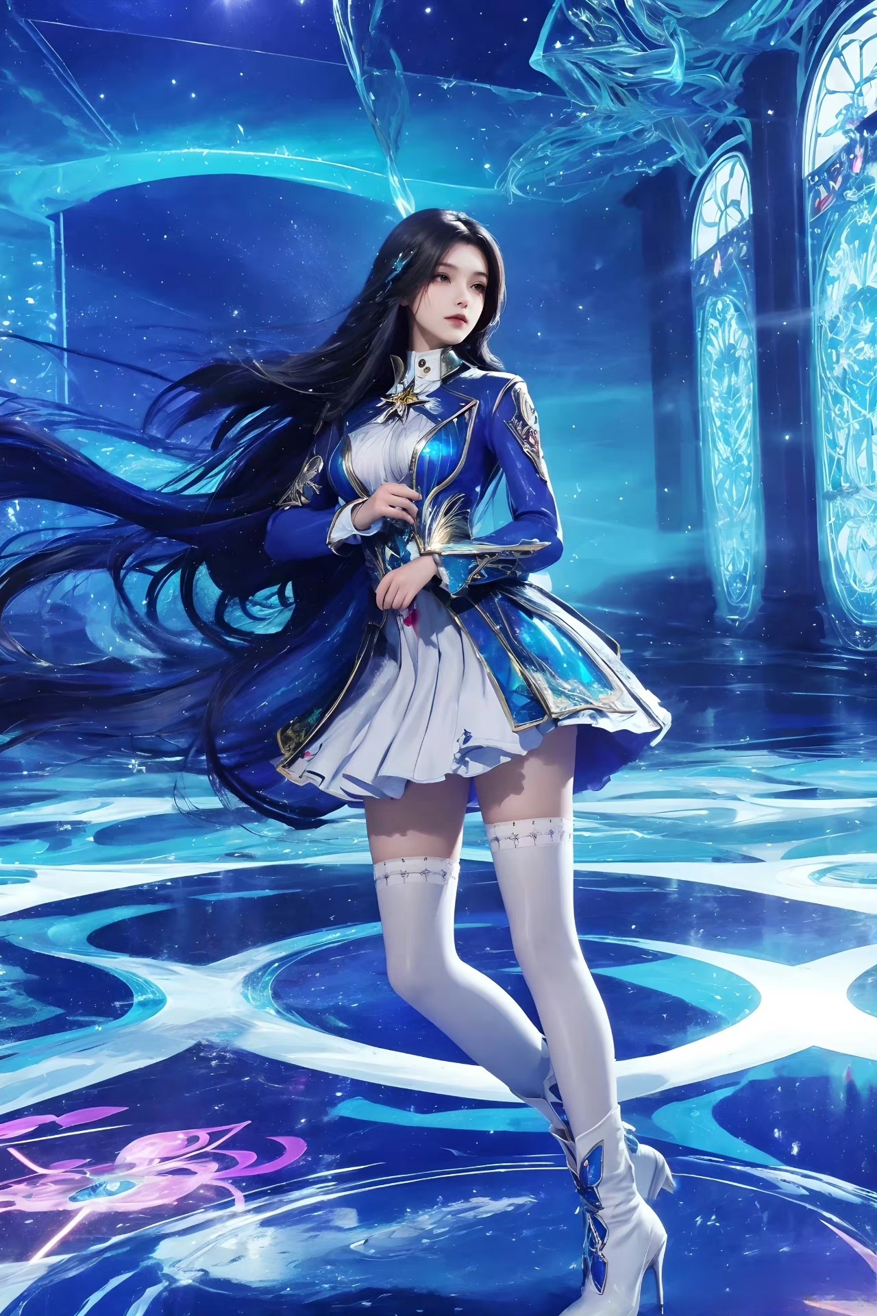 斗罗大陆# 史莱克内院高冷学姐凌落宸,高贵典雅的气质,是你喜欢的