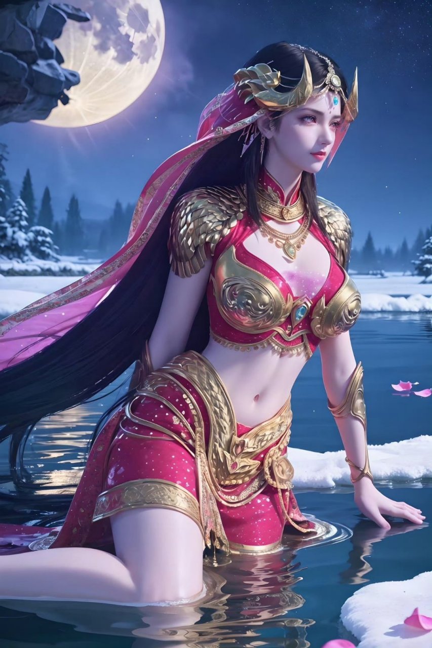 百度秋冬打卡挑战赛# #武动乾坤# 武祖携慕芊芊女神一起回归.