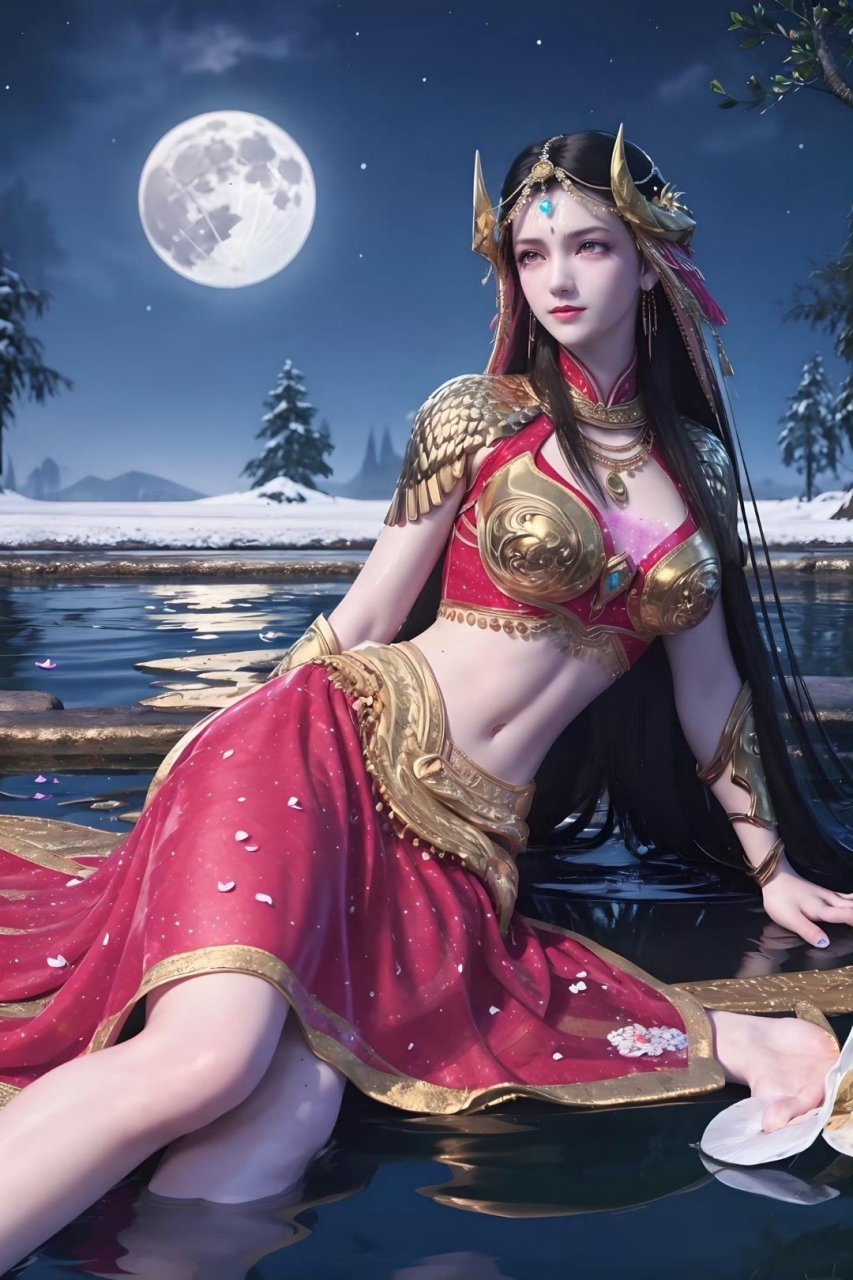 百度秋冬打卡挑战赛# #武动乾坤# 武祖携慕芊芊女神一起回归.