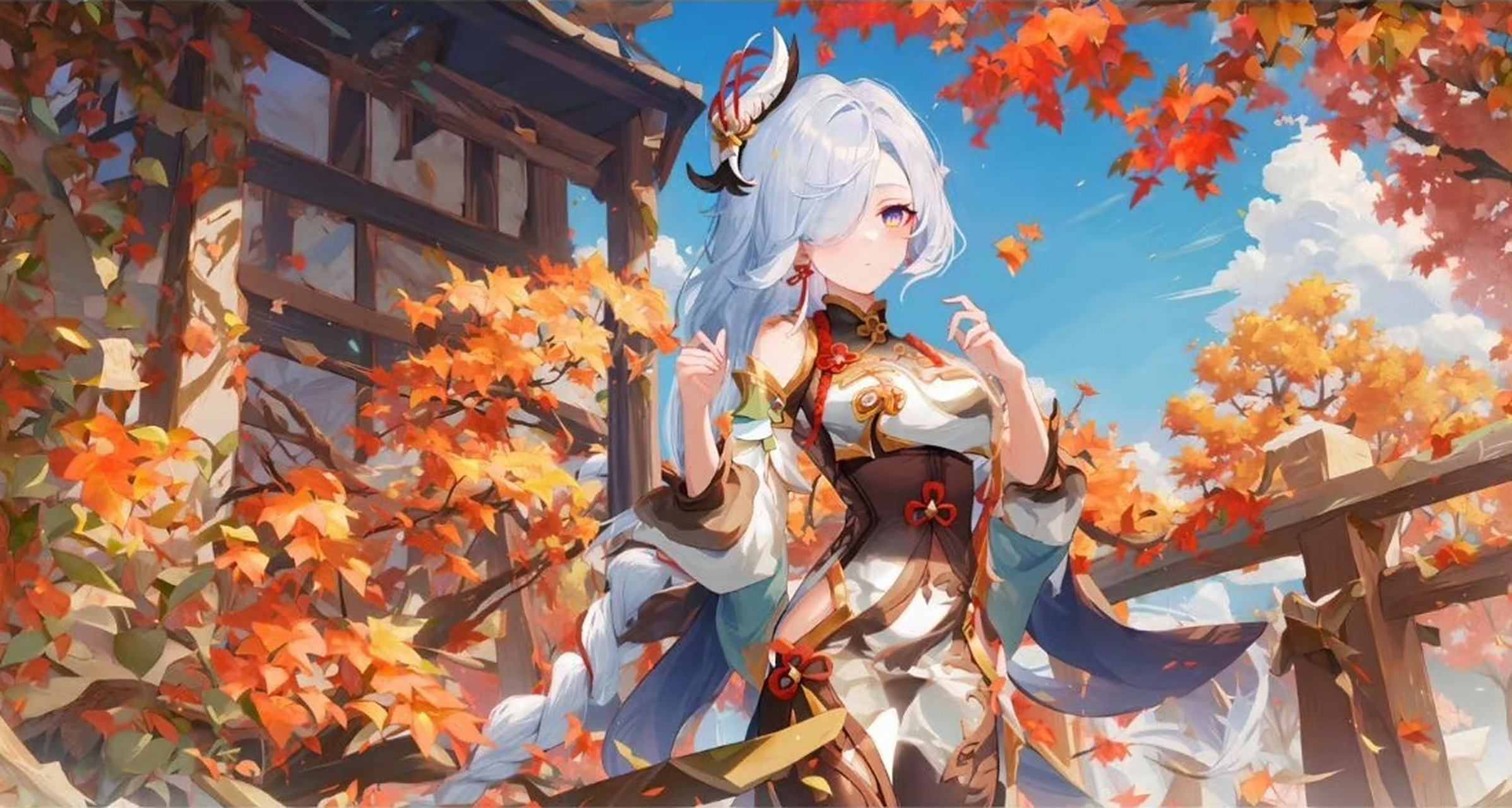 #原神# 申鹤小姨唯美桌面壁纸,需要赶快领取吧.#动漫头像和壁纸#