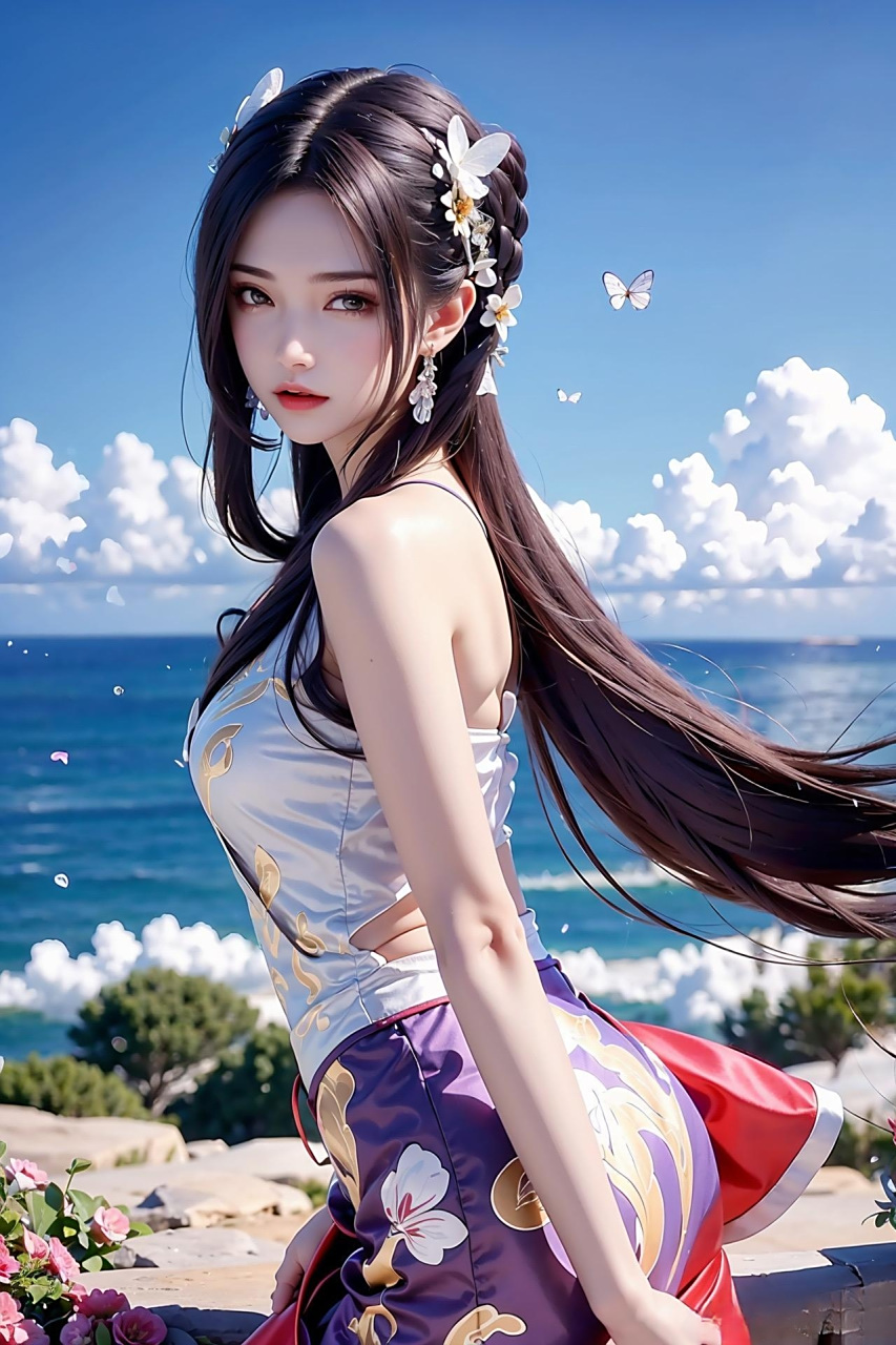 完美世界# 少女时期荒天帝石昊的母亲秦怡宁,简直太美了吧.