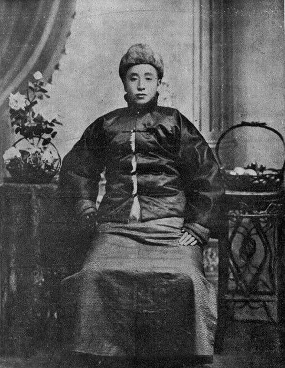 大帅张作霖一生中的第一张照片,新民府统领时期,1902年,张作霖所辖