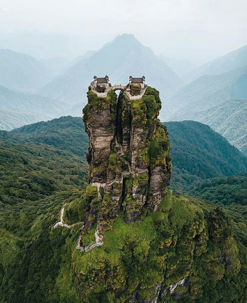 贵州的天空之城狗熊岭,美的惊心动魄,叹为观止!