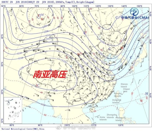 它遥控着北太平洋,北印度洋和亚洲的季风系统