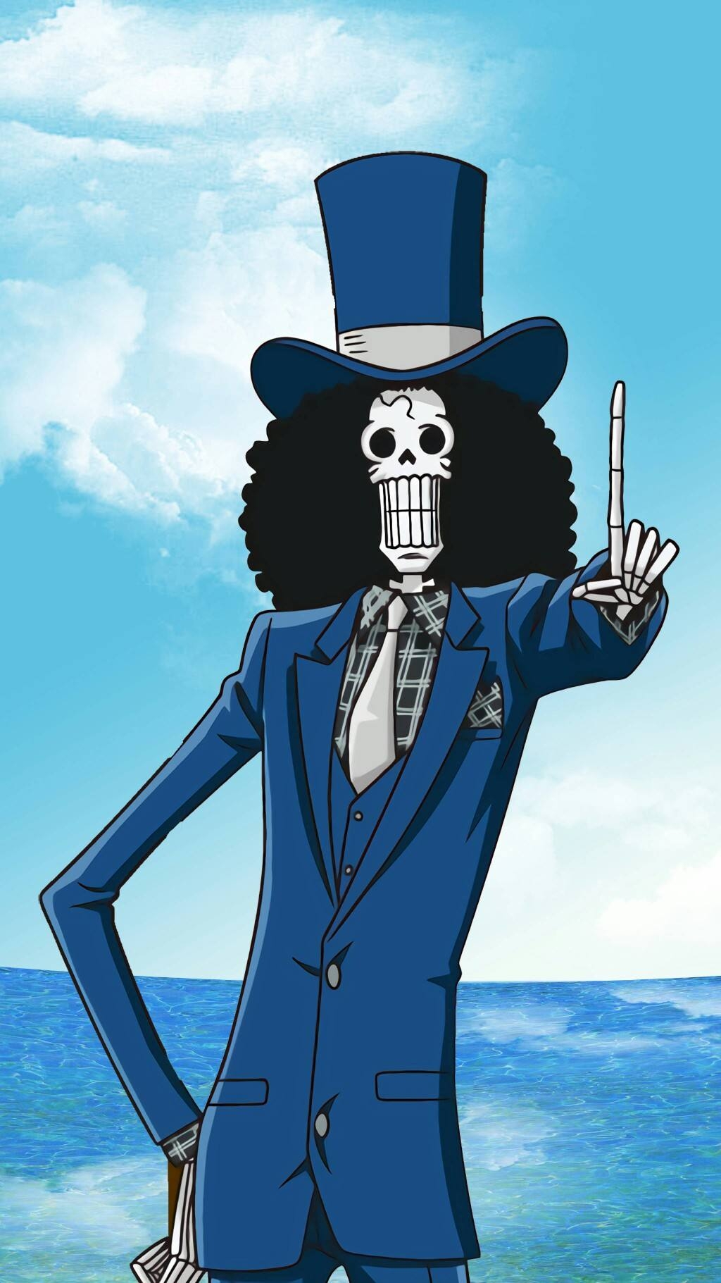 海贼王骷髅;☠布鲁克☠