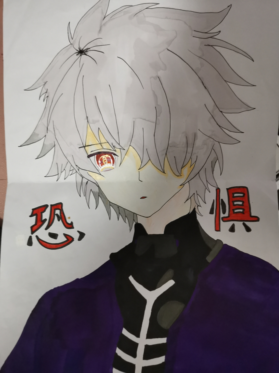 mc恐惧魔王拟人 画的不好