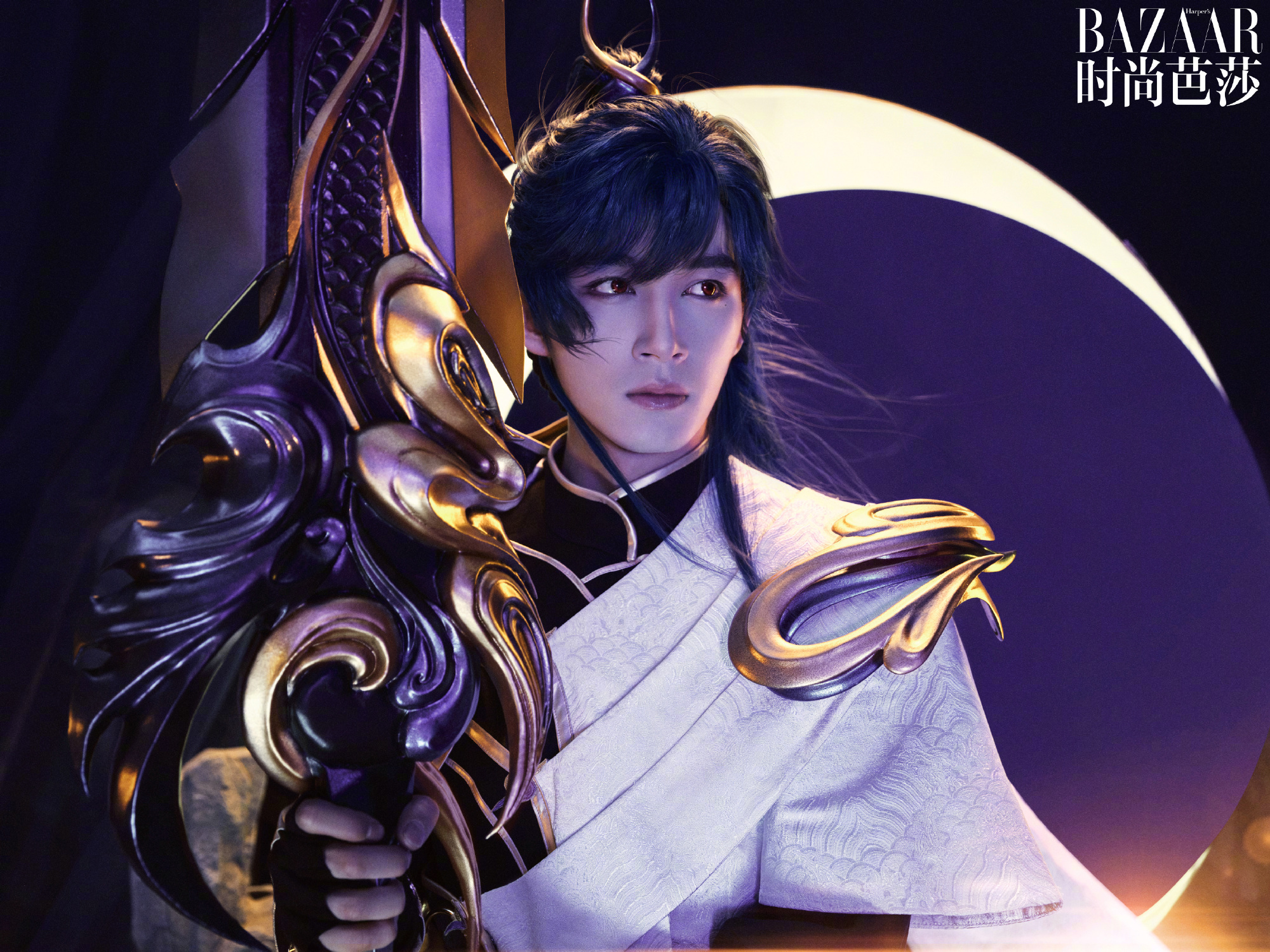 哇哇王星越第一次cos!李信·一念神魔!