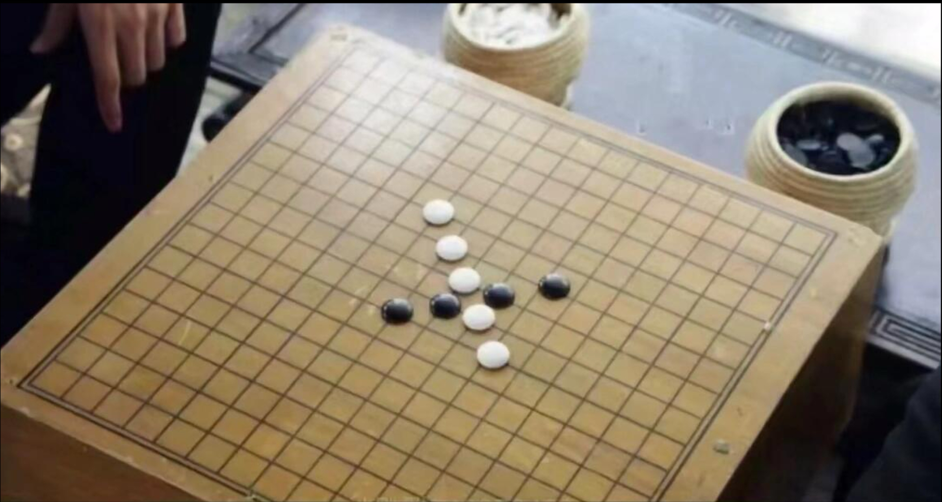 五子棋一字长蛇阵图片