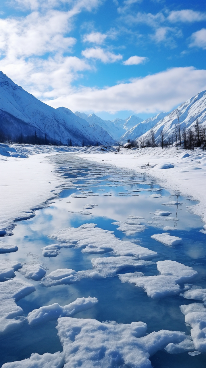 冰雪图片大全自然图片