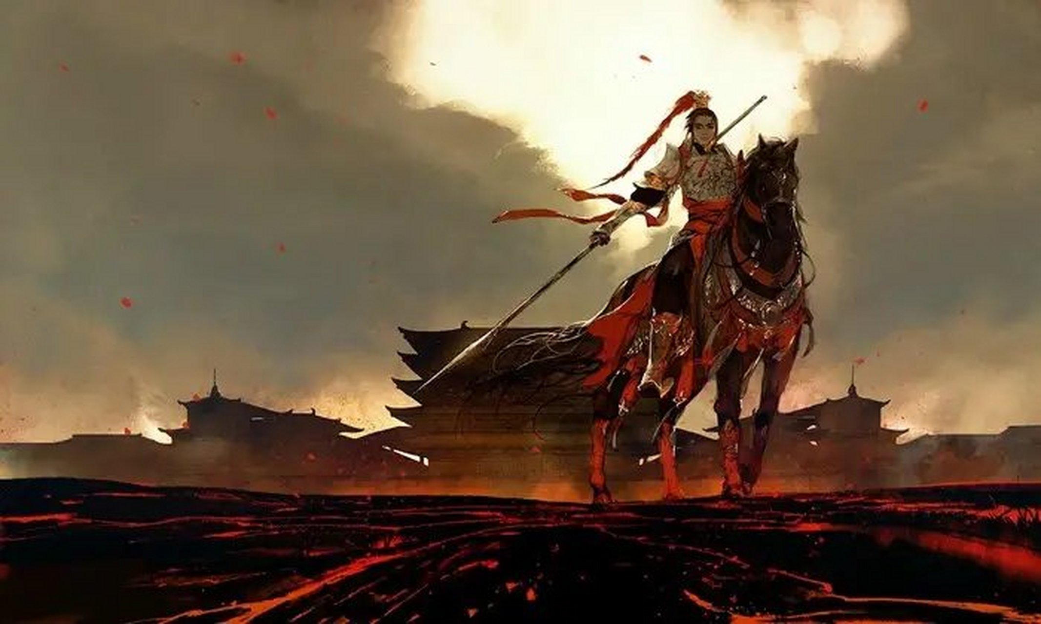 流年已逝,魂梦萦,千古长河愁漫漫,无限沧波白发泪.