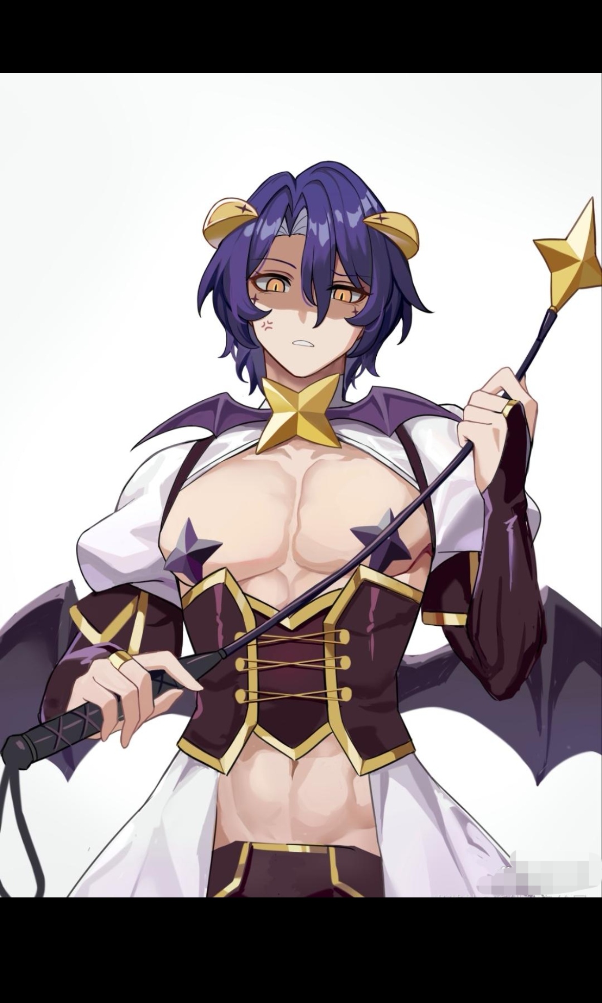 这个是出自于《魔法少女》只不过好像变成男的了