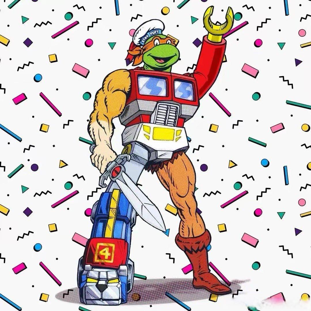 战神金刚,忍者神龟,大力水手,铁臂阿童木,人猿泰山,变形金刚