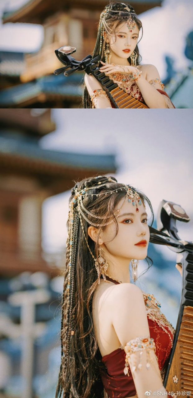 这是哪位倾国倾城的大美女啊!#孙珍妮# #长月烬明# #小狐狸