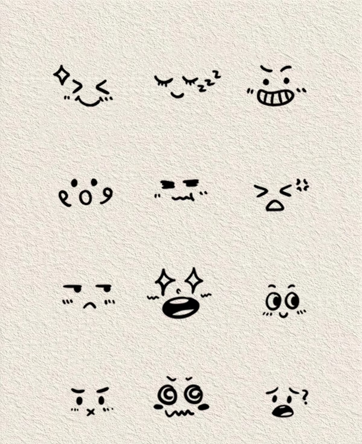 上课传纸条表情包敲可爱的手绘简笔画 期待已久的传纸条小表情合集来