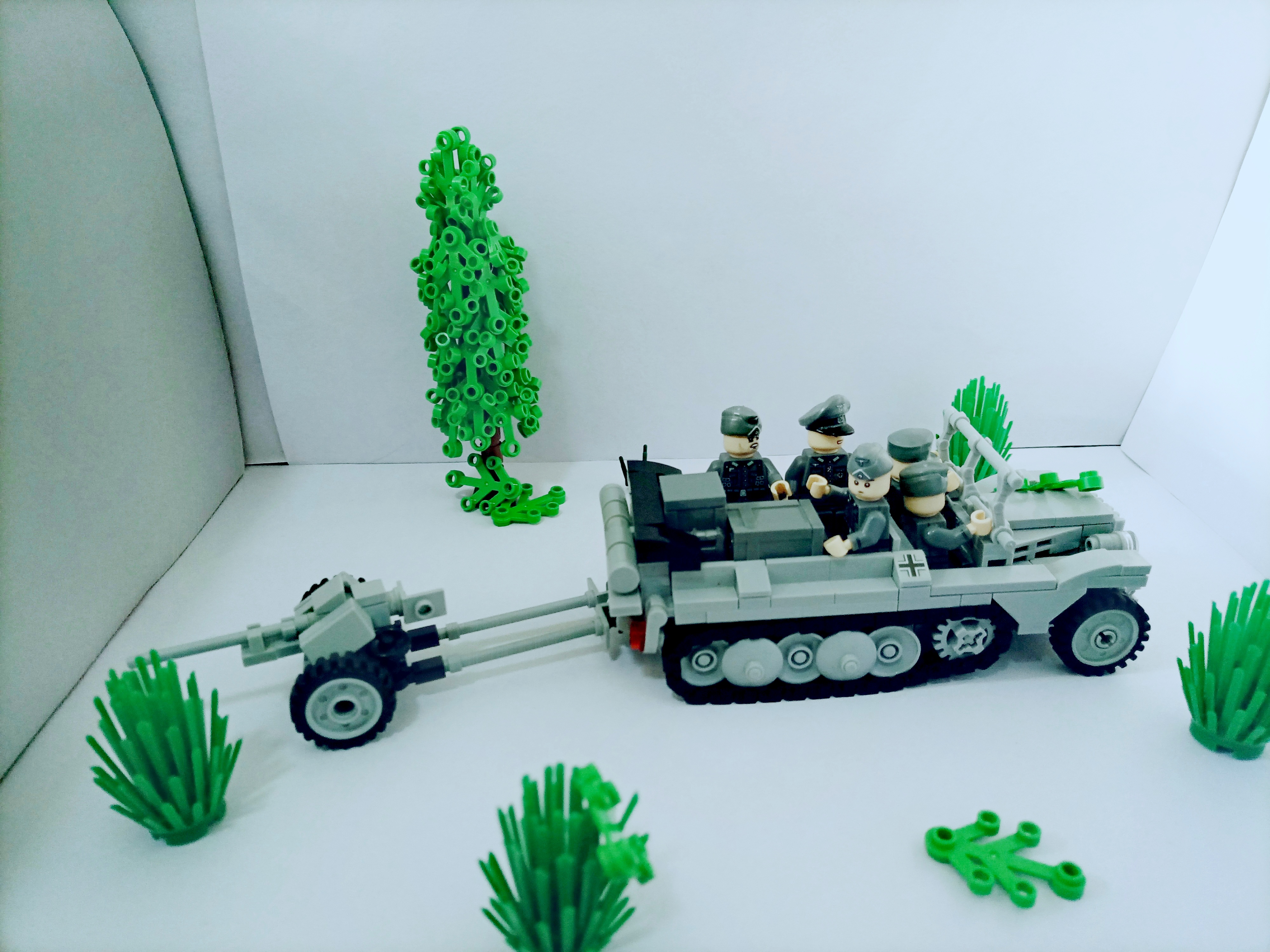 乐高二战德军,牵引车