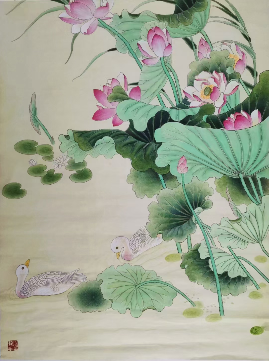 《爱莲说》是北宋理学家周敦颐创作的一篇散文