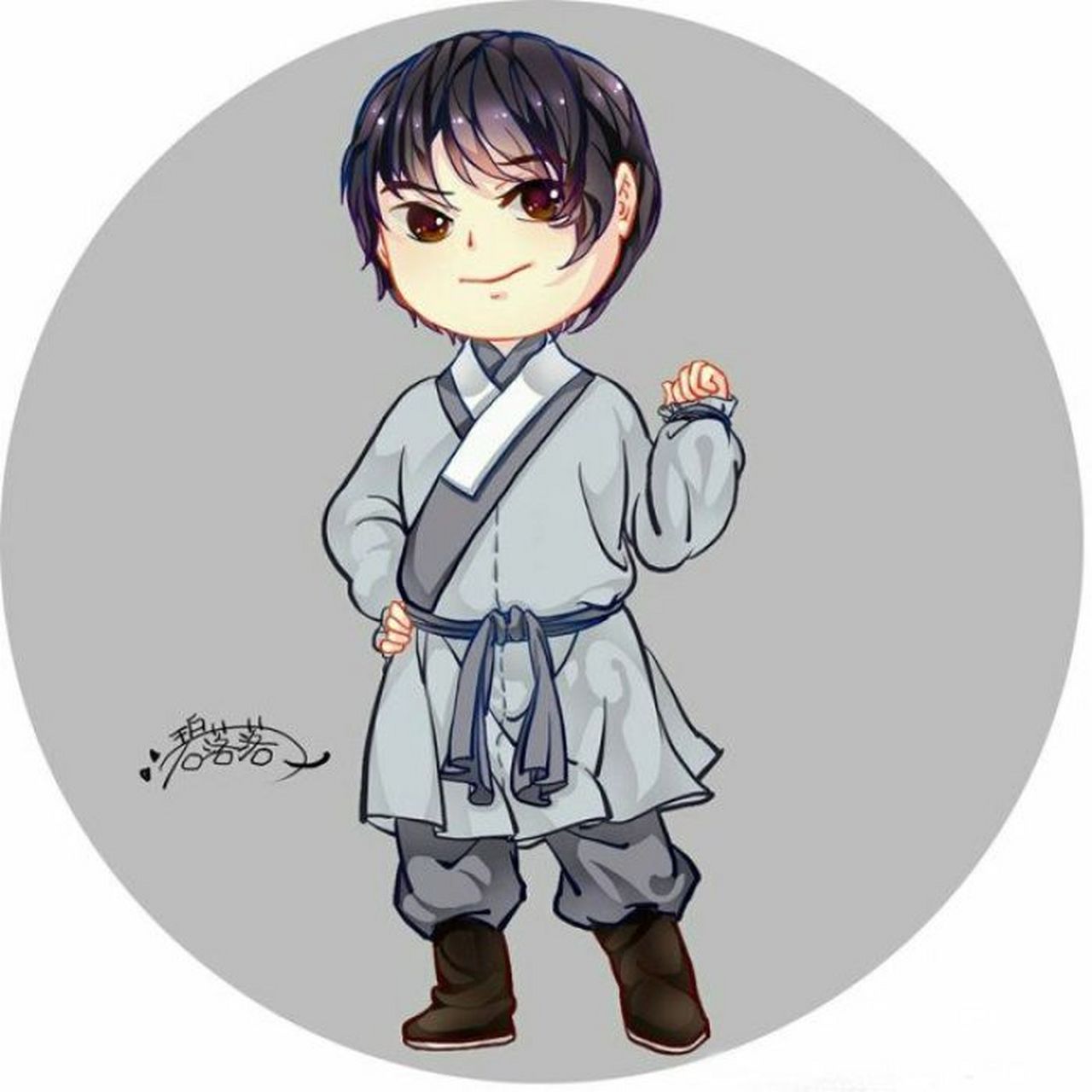 汉服男生卡通人物2