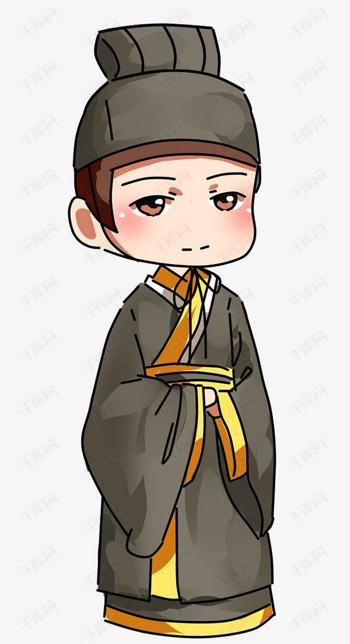 汉服男生卡通人物1