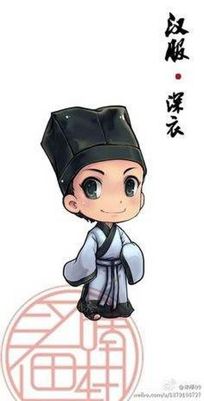 汉服男生卡通人物5