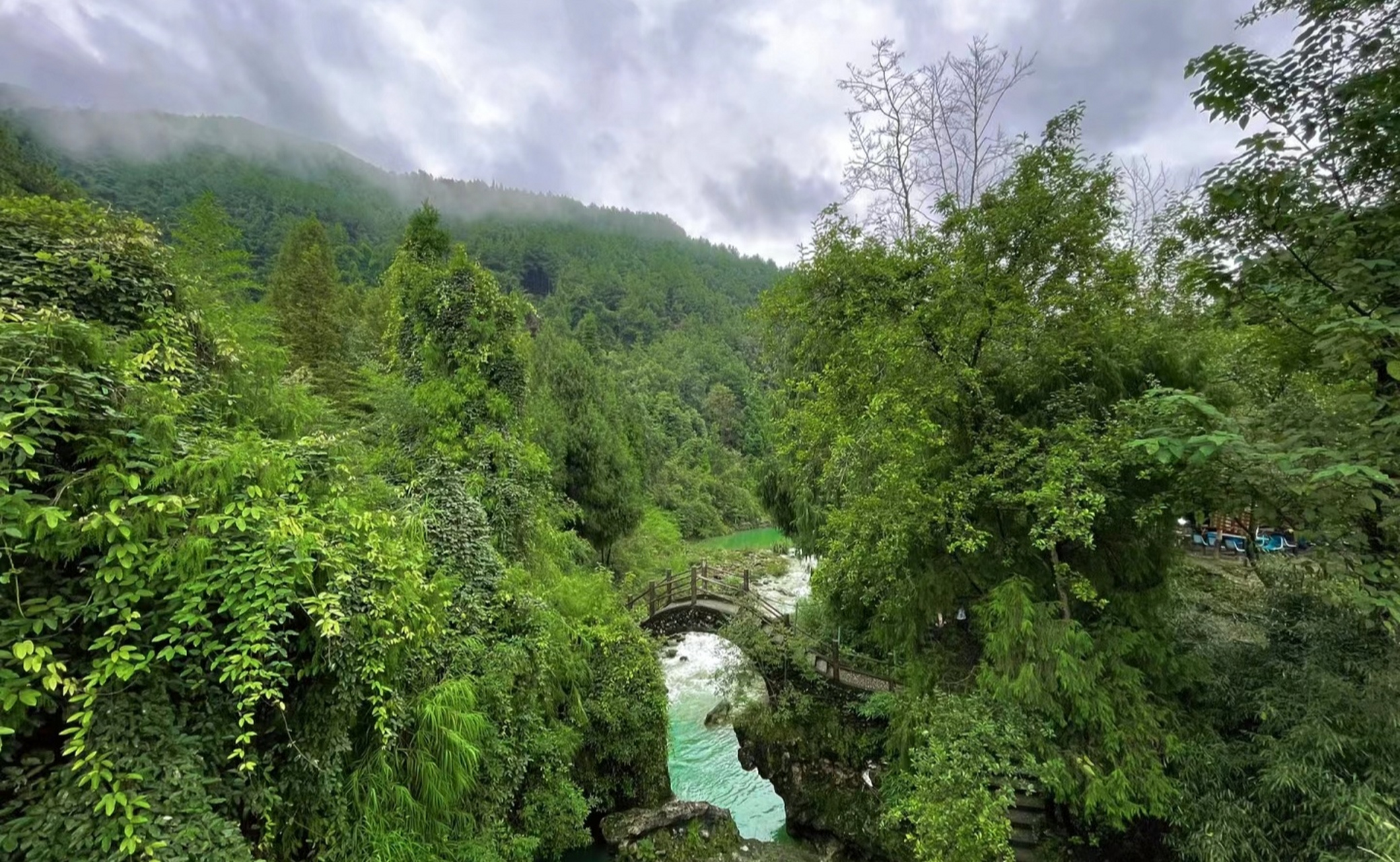 阙里賨都忘忧渠县# 渠县临巴賨人谷,远离人从众,走完了也没见几个 !!