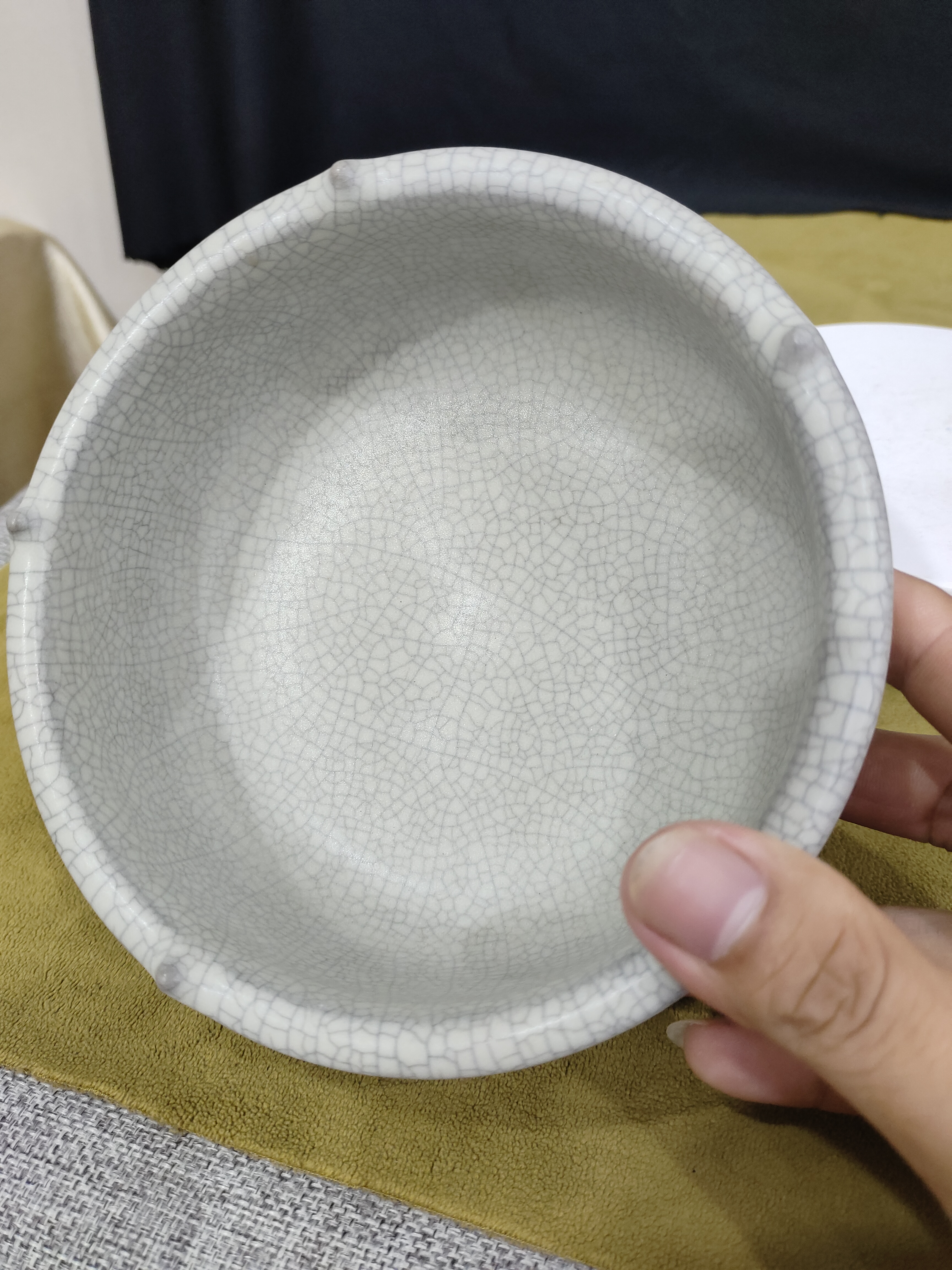 海捞瓷回流瓷哥窑,,  宋代 烧造年代为南宋中晚期,产地为浙江龙泉名列