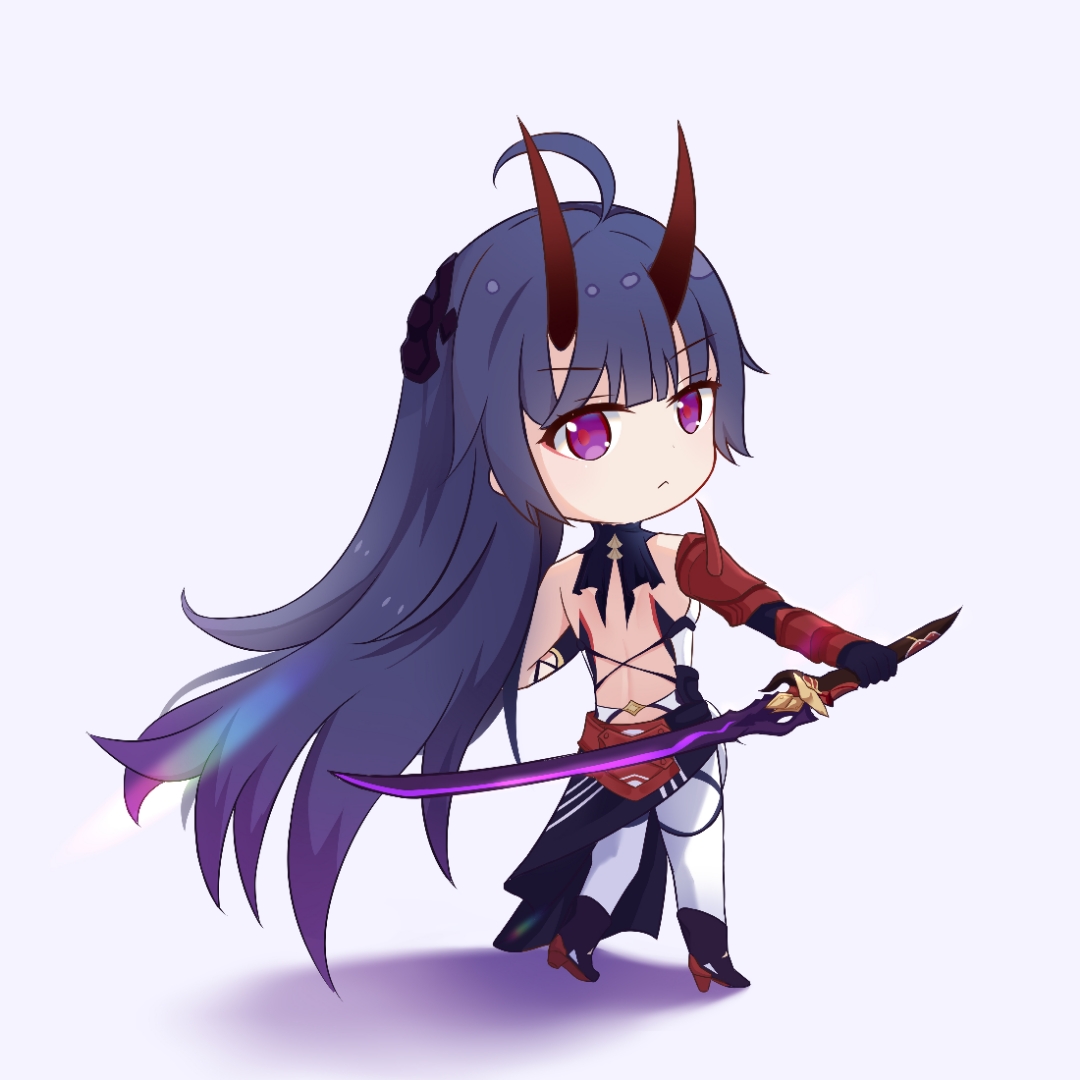 游戏崩坏三q版头像 图1-爱莉希雅 图2-识之律者 图3-雷之律者 图4-姬