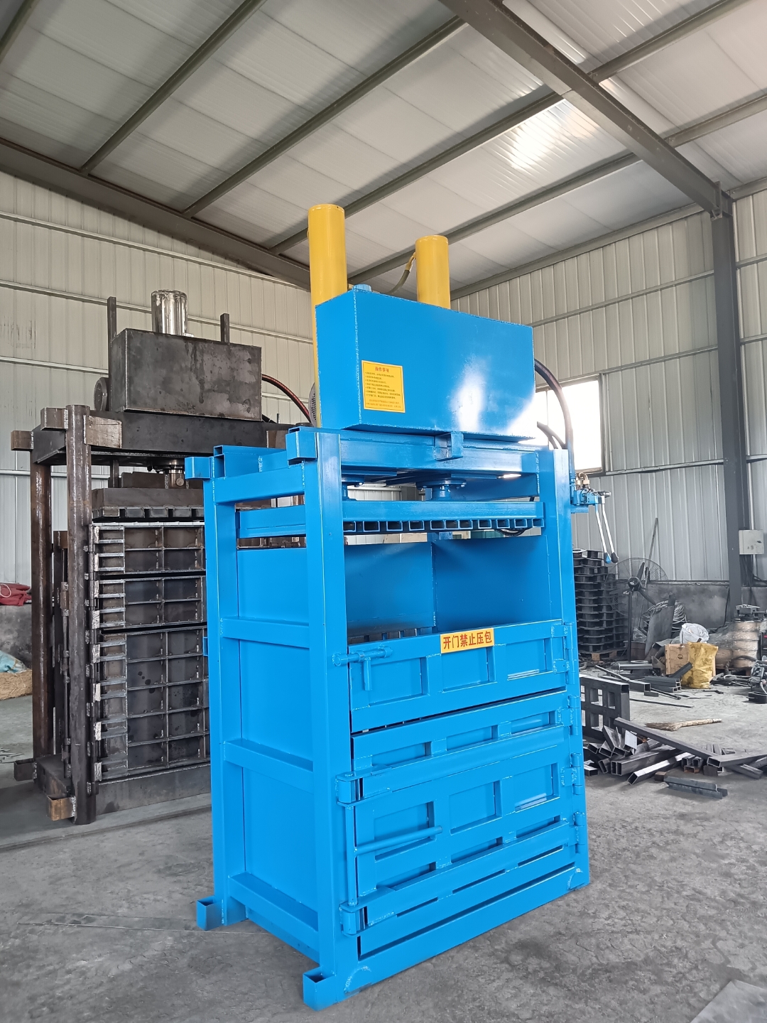 60吨立式双缸液压打包机废纸压缩打包机纸箱压包机